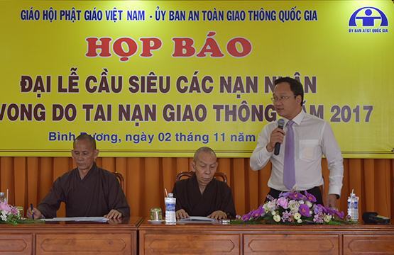 Đại lễ cầu siêu nạn nhân tử vong do tai nạn giao thông năm 2017