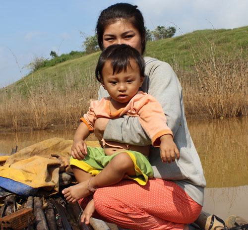 Làng chài trên… núi