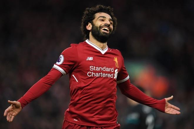 Champions League: Salah vượt qua kỷ lục của huyền thoại Steven Gerrard