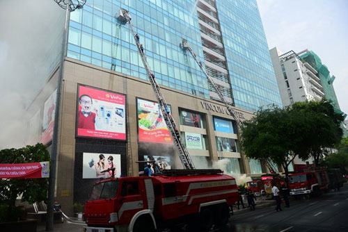 TP.HCM diễn tập chữa cháy, cứu nạn quy mô lớn