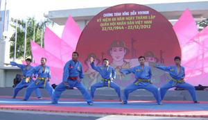 Chạy việt dã và biểu diễn Vovinam trên đường Hoàng Sa – Trường Sa