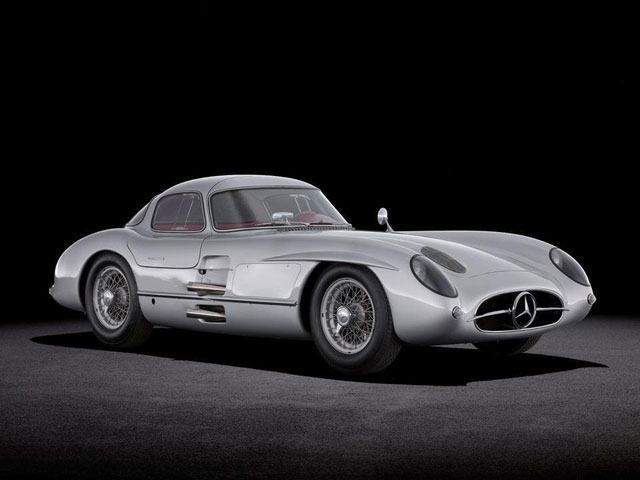 Xe ô tô Mercedes-Benz 300 SLR Uhlenhaut Coupé nguyên bản đời 1955