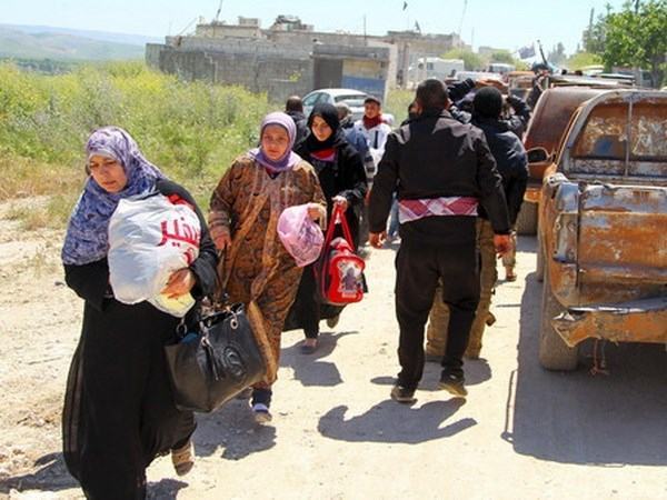 Chính quyền Syria không kích khu chợ làm 34 dân thường thiệt mạng