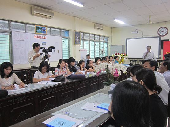 Giáo viên, học sinh được bồi dưỡng lý luận chính trị