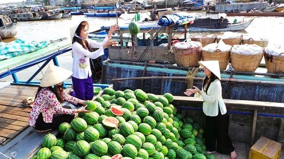 Khách du lịch quay trở lại Cần Thơ còn thấp