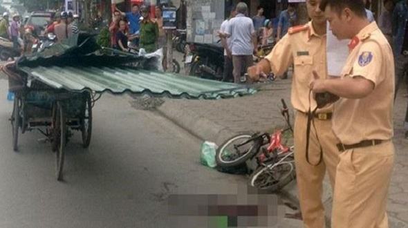 Vụ tử vong do xe tôn ở Hà Nội: Đề nghị không xử lý hình sự người lái xích lô