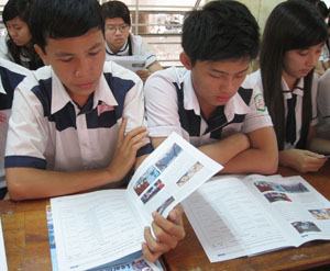 Chọn môn thi tốt nghiệp THPT 2014: Vẫn lo!