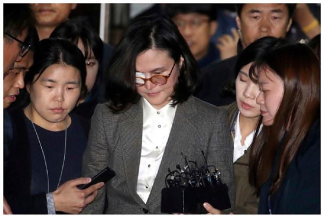 Chồng vừa từ chức bộ trưởng tư pháp Hàn Quốc, vợ bị bắt vì nghi giả giấy tờ