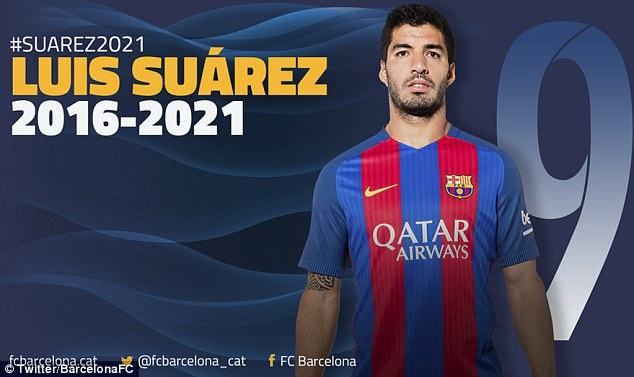 Chốt tương lai, Suarez có mức giá không tưởng