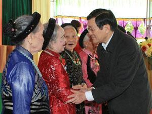 Chủ tịch nước dự Ngày hội đại đoàn kết dân tộc