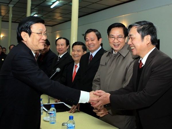 Chủ tịch nước thăm Hội Hỗ trợ gia đình liệt sỹ Việt Nam