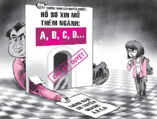 Chưa có phép đã tuyển sinh