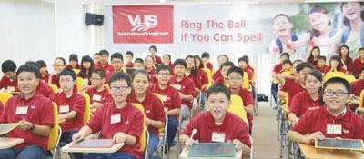 Chung kết và trao giải cuộc thi Vus Spelling Contest 2014