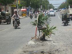 “Chướng ngại vật” giữa đường