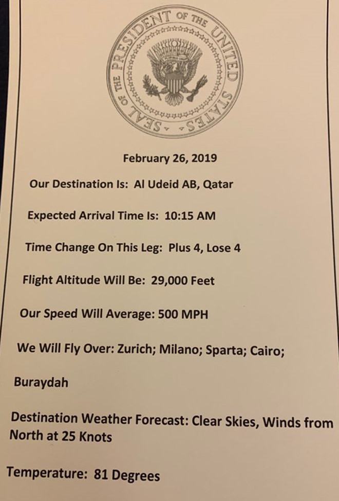 Chuyên cơ chở Tổng thống Mỹ vượt Đại Tây Dương sang Việt Nam - ảnh 2