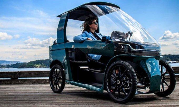 CityQ Car-eBike – Xe đạp điện kiểu dáng ôtô