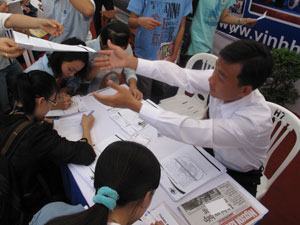 Cơ hội việc làm cho hơn 6.000 SV