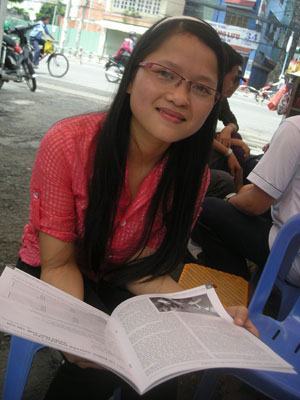 Cô “luật sư tương lai” giàu nghị lực