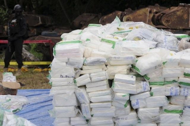 Colombia tịch thu hơn 5 tấn cocaine đang trên đường tới Trung Mỹ