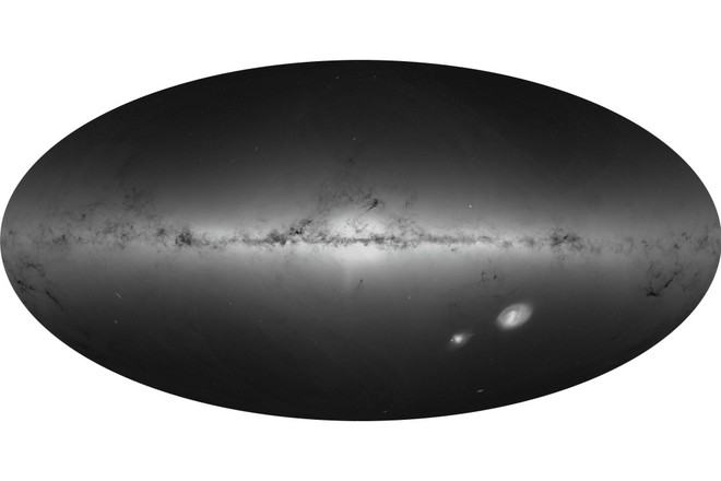 Công bố bản đồ Dải Ngân hà, phát hiện Trái đất tiến nhanh hơn về hướng hố đen