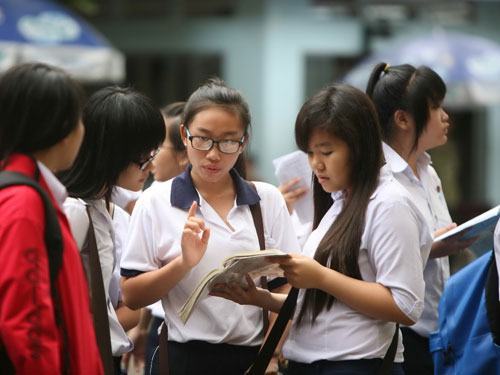 Công bố điểm chuẩn lớp 10 THPT năm 2013 tại TP.HCM