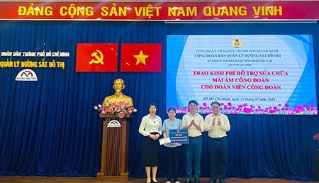 Sửa chữa nhà cho đoàn viên công đoàn khó khăn