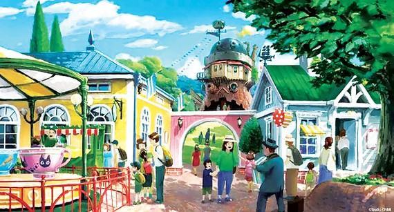 Công viên hoạt hình được mong chờ