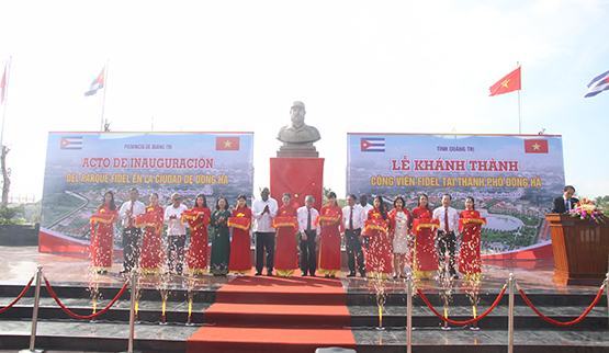 Khánh thành Công viên Phidel Castro ở Việt Nam