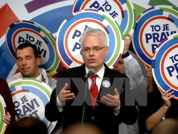 Croatia sẽ tổ chức bầu cử tổng thống vòng 2 vào ngày 11/1