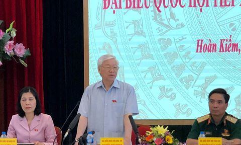 Cử tri ủng hộ Tổng Bí thư làm Chủ tịch nước