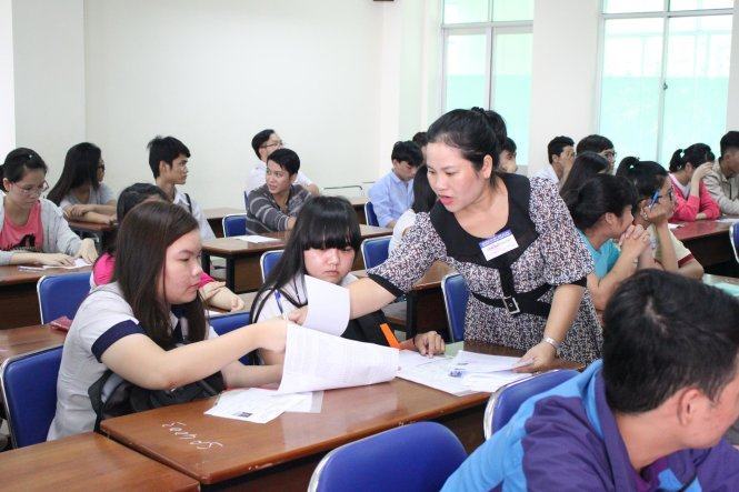 Cụm ĐH Sài Gòn có một điểm 10 môn sinh