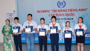 Cuộc thi Olympic “Tài năng tiếng Anh” toàn quốc khu vực phía Nam