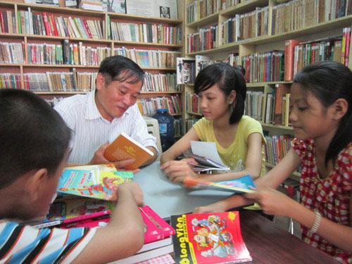 Thư viện của anh Cường