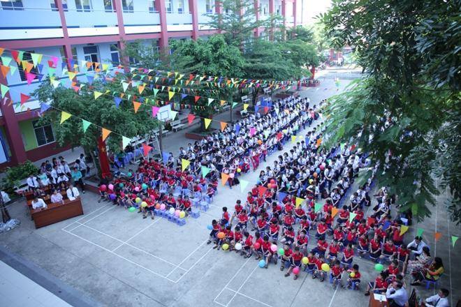Khai giảng năm học mới tại Trường TiH – THCS – THPT Chu Văn An