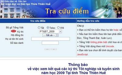 Đã có 12 tỉnh đưa điểm tốt nghiệp THPT lên mạng