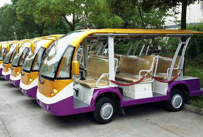 Đà Lạt: Thí điểm xe chở khách tham quan bằng năng lượng điện