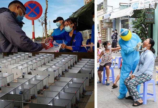 Đà Nẵng đang khẩn trương cách ly, xét nghiệm và hoàn tất bệnh viện dã chiến ứng phó dịch Covid-19 /// Ảnh: Huy Đạt - Hoàng Sơn