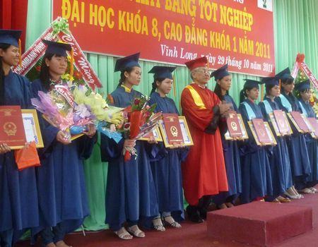 Đại học Cửu Long phát bằng tốt nghiệp cho 1775 sinh viên