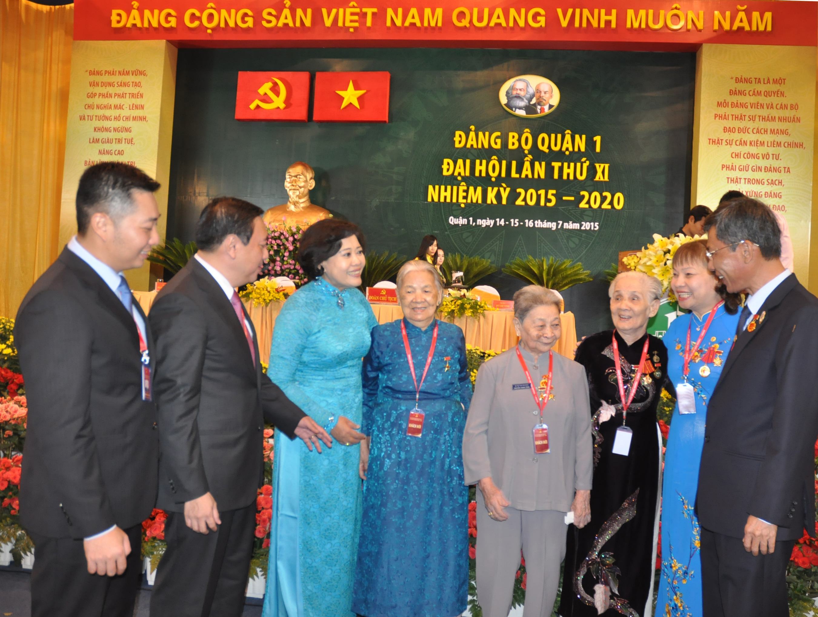 Ông Huỳnh Thanh Hải tái đắc cử Bí thư Quận ủy Q.1