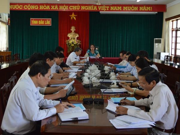 Đắk Lắk: UBND tỉnh họp triển khai công tác tổ chức kỳ thi THPT quốc gia 2015