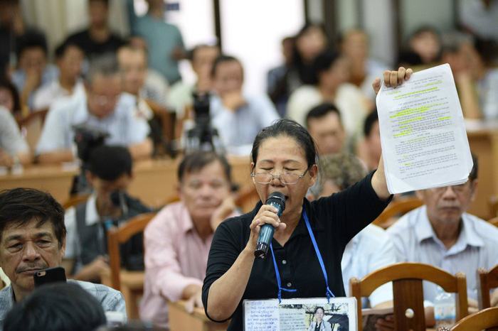 Dân Thủ Thiêm rơi nước mắt kiến nghị với đại biểu quốc hội - Ảnh 6.