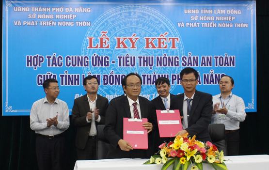 Đà Nẵng và Lâm Đồng: Ký kết cung ứng, tiêu thụ nông sản an toàn