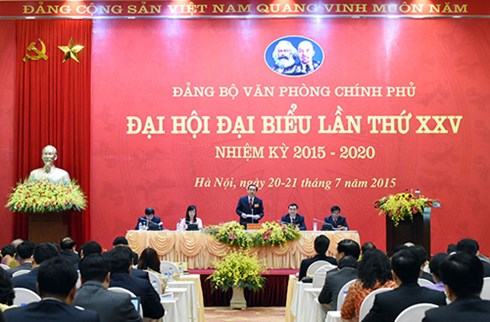 Đảng bộ Văn phòng Chính phủ phải đổi mới, sáng tạo
