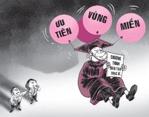 Đào tạo thạc sĩ cũng ưu tiên