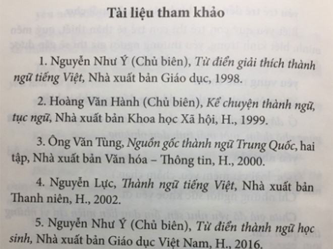 Đạo từ điển và lỗ hổng xuất bản