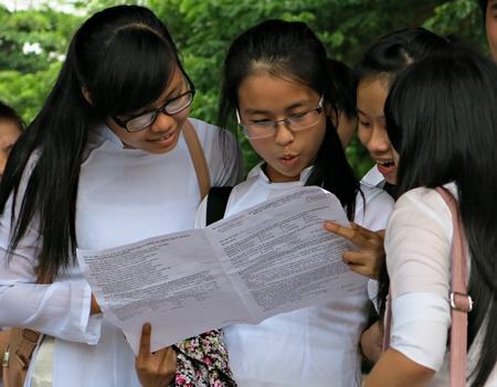 Đáp án chính thức các môn thi ĐH đợt 2 của Bộ GD & ĐT