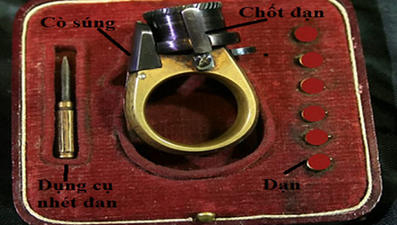 Đấu giá khẩu súng nhẫn nhỏ nhất thế giới