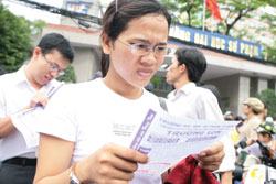 Đầu vào ngành sư phạm thấp: Nỗi lo chất lượng người thầy