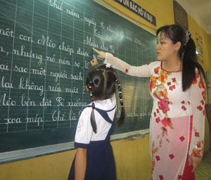 Dạy chữ viết từ trường sư phạm