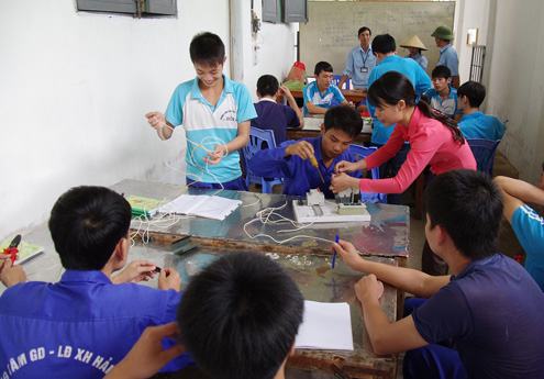 Hỗ trợ người đã cai nghiện được học nghề